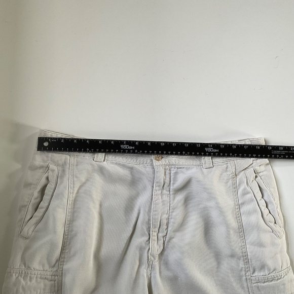 Tommy Bahama Relax Cargo Short Sz 38 Natural Lagenlook Travel Everyday Utility - Picture 4 of 9